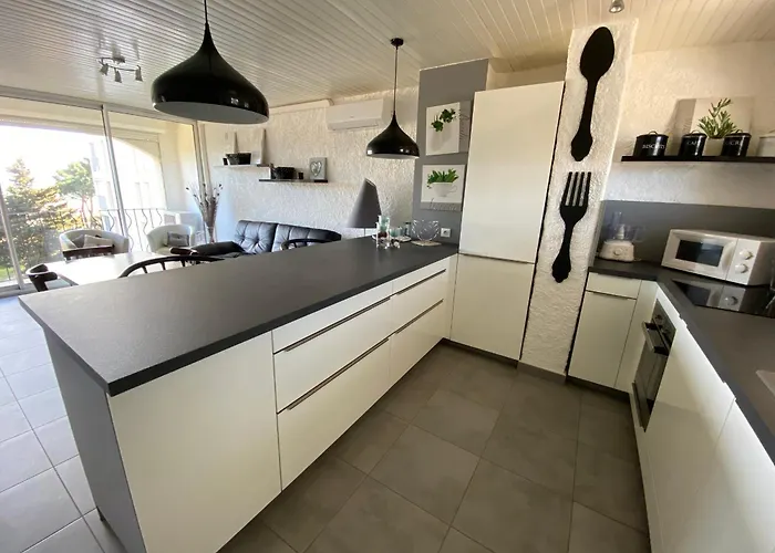 3 Pieces Equipe Face A La Pour 4 Personnes - Fr-1-837-33 Διαμέρισμα Argelès-sur-Mer